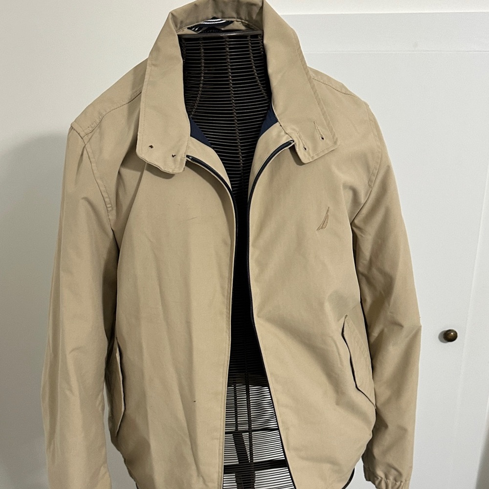 Nautica Men's Beige Lightweight Jacket